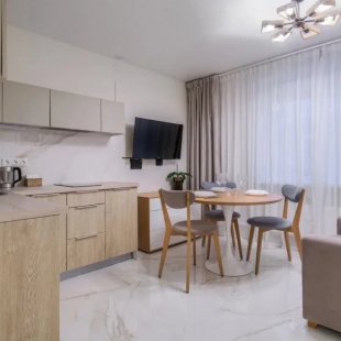 Фотография квартиры Апартаменты на Большеохтинском 15к2