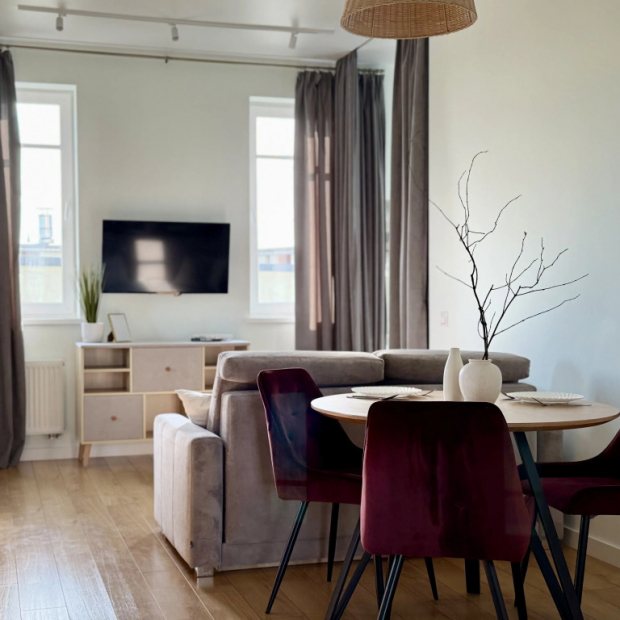 Фотографии квартиры 
            Апартаменты  KenigDeluxe Жк Рыбная Деревня