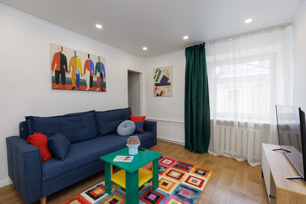 Фотография квартиры Апартаменты двухкомнатные в центре города