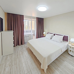 Фотография квартиры Квартира Сoврeмeннaя дизайнерская двухкомнатная с прекрасным видом