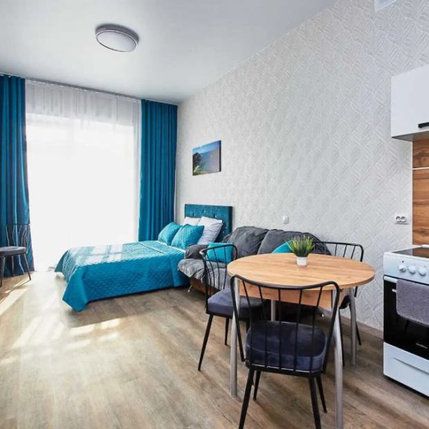 Фотографии квартиры 
            Квартира Уютная студия с хорошим оснащением