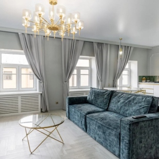 Фотография квартиры Апартаменты в Доме-Памятнике Дом имени Гоголя в Самом Центре Санкт-Петербурга