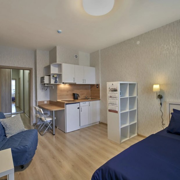 Фотографии квартиры
Апартаменты Уютная студия на Ревлюции 52В