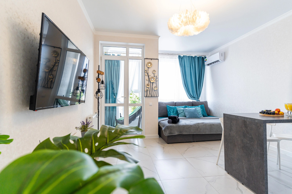 Фотография квартиры Апартаменты с балконом и видом на горы от LetoApart