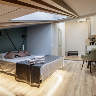 Фотография квартиры Апартаменты Уютная студия в центре на трех гостей