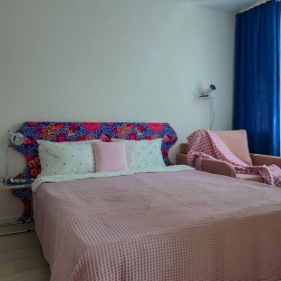 Фотография квартиры Квартира Яркая студия рядом с Преображенским парком