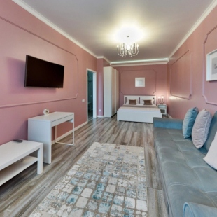 Фотография квартиры Апартаменты в центре Астаны с видом из окна