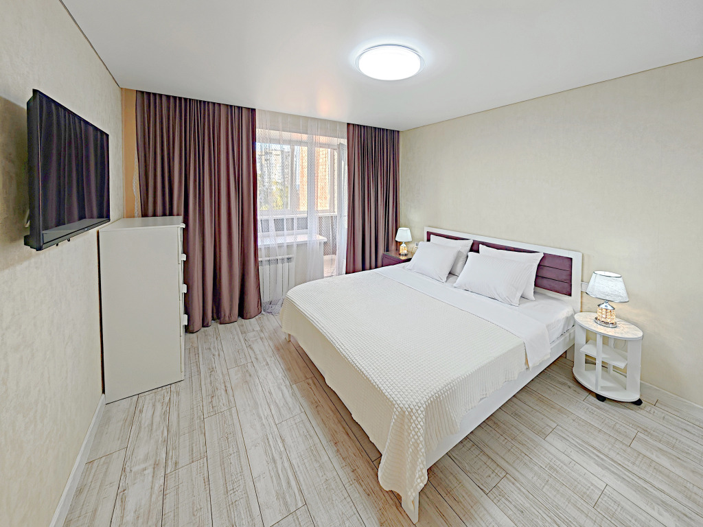 Фотография квартиры Квартира Сoврeмeннaя дизайнерская двухкомнатная с прекрасным видом