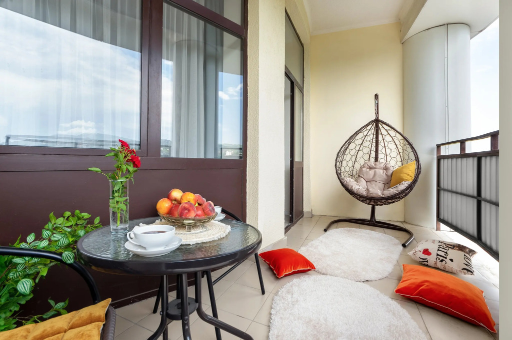 Фотография квартиры Апартаменты Незабудка Ирины Савельевой - В самом центре у курортного бульвара - Закрытый двор