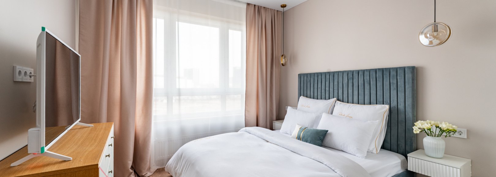 Фотография квартиры Просторная евродвушка для 4-х гостей