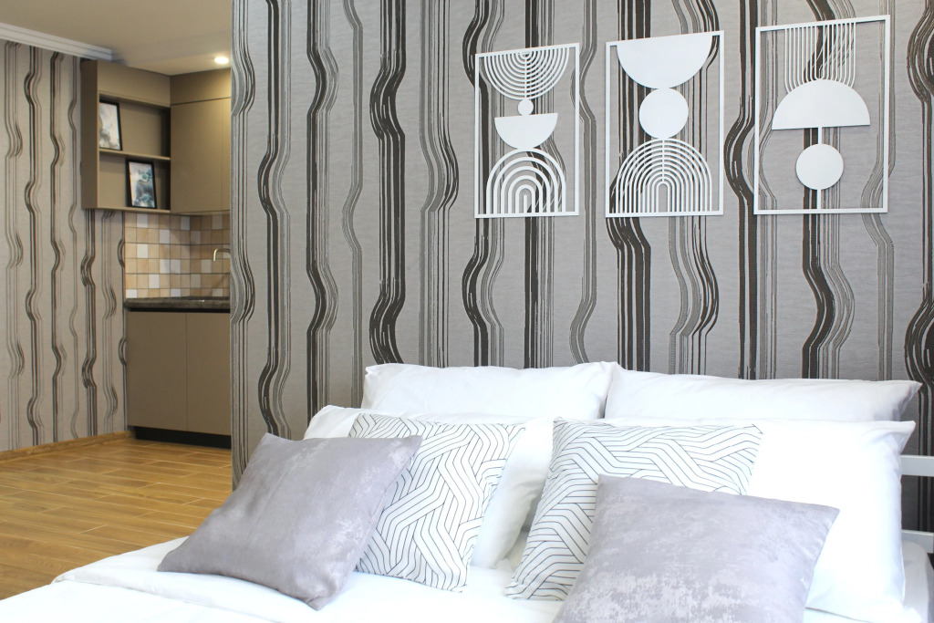 Фотография квартиры Апартаменты Apato Светлая студия с Завораживающим видом на город