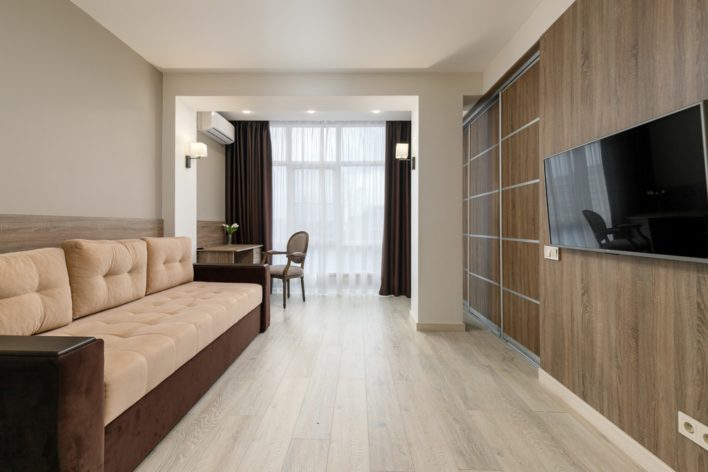 Фотография квартиры Апартаменты GeoApart Цветочная 30 10