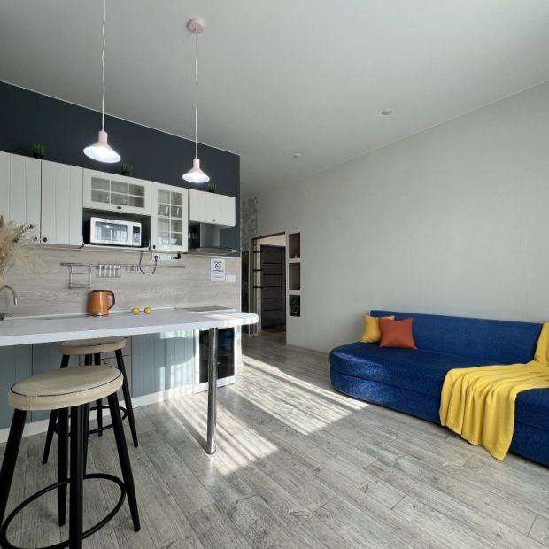 Фотографии квартиры 
            Квартира Евро 2-ком Больничная 2/1 КакДома в