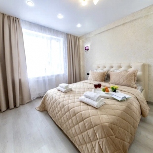 Фотография квартиры Апартаменты FSF Дизайнерская Двушка в Центре с Дистанционным Заездом