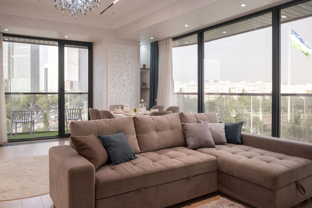 Фотография квартиры Апартаменты бизнес-класса с панорамными окнами в центре