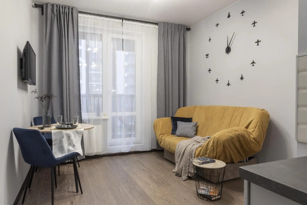 Фотография квартиры ModernaFlats стильная студия у аэропорта