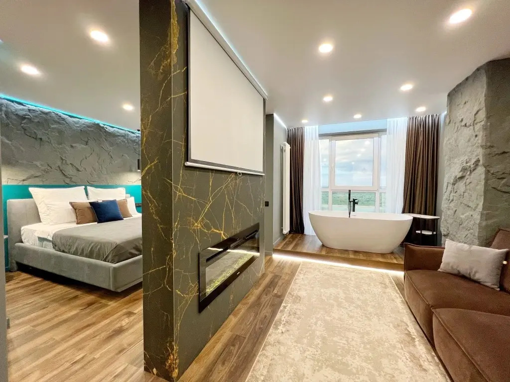 Фотография квартиры Квартира Стильная Kravc Group в ЖК Паруса