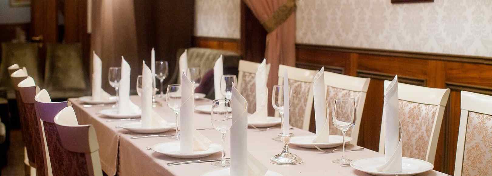 Фотография банкетного зала Ресторан Русское Подворье Зал Библиотека