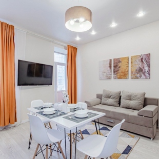 Фотография квартиры Апартаменты 3-х комнатные с французским балконом