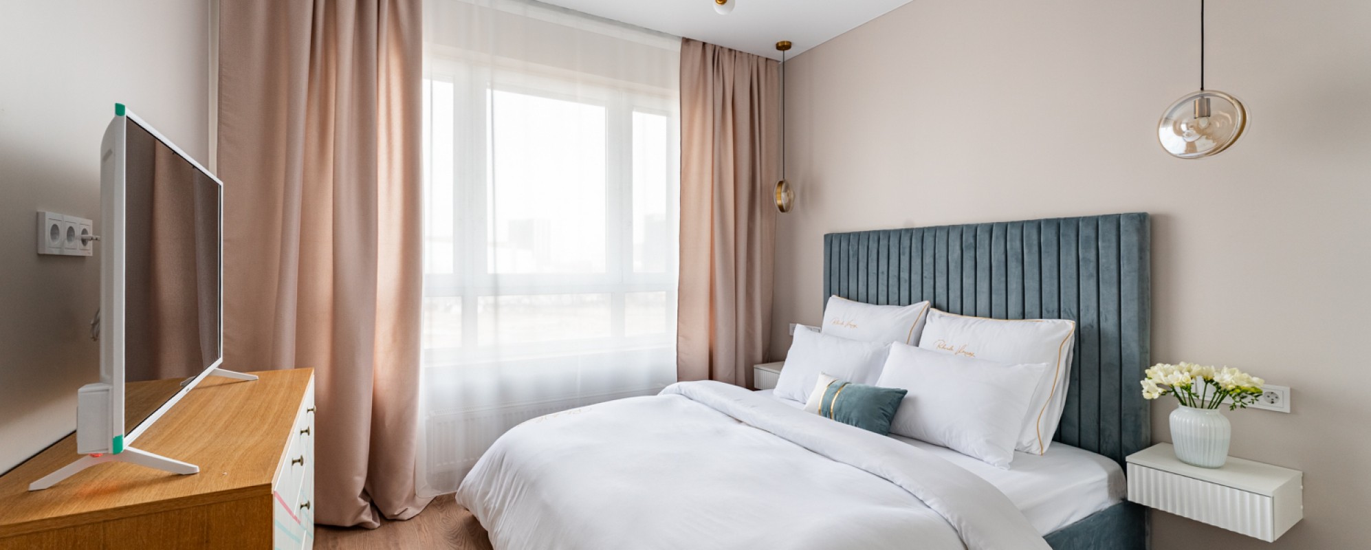 Фотографии квартиры Просторная евродвушка для 4-х гостей