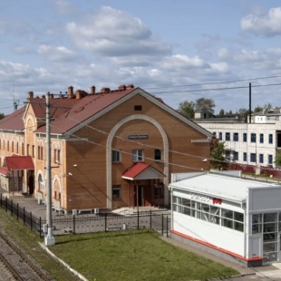 Фотография транспортного узла Железнодорожная станция Окуловка