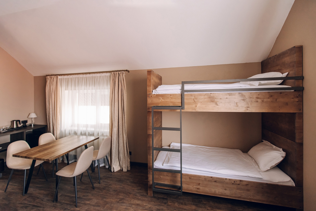 Фотография квартиры Апартаменты для 6 гостей с двумя двухярусными кроватями и диваном (4)