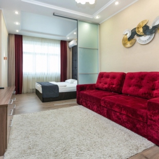 Фотография квартиры АПАРТАМЕНТЫ REHOME24 на 20 этаже c балконом