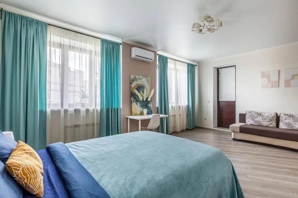 Фотография квартиры Апартаменты Уютные 1-комнатные в самом центре прямо напротив театра кукол Экият