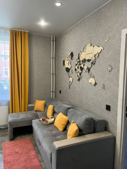 Фотографии квартиры 
            Квартира современная трехкомнатная в Великом Новгороде