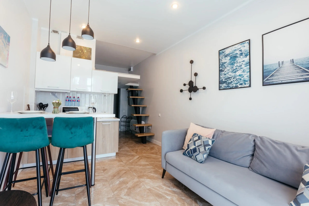 Фотография квартиры Апартаменты Red Apartments Арт Лайт Асфари