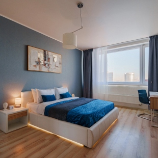 Фотография квартиры Апартаменты Uno Apart 7 на Степана Разина 2 кровати