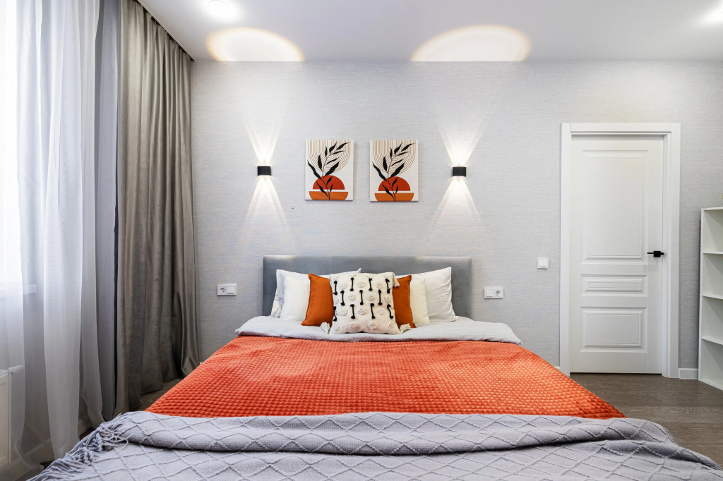 Фотография квартиры Апартаменты TatAparts оранжевая идиллия в современной студии