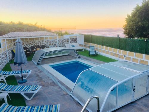 Фотография гостевого дома Casa Rural Finca Paraíso. Heated pool