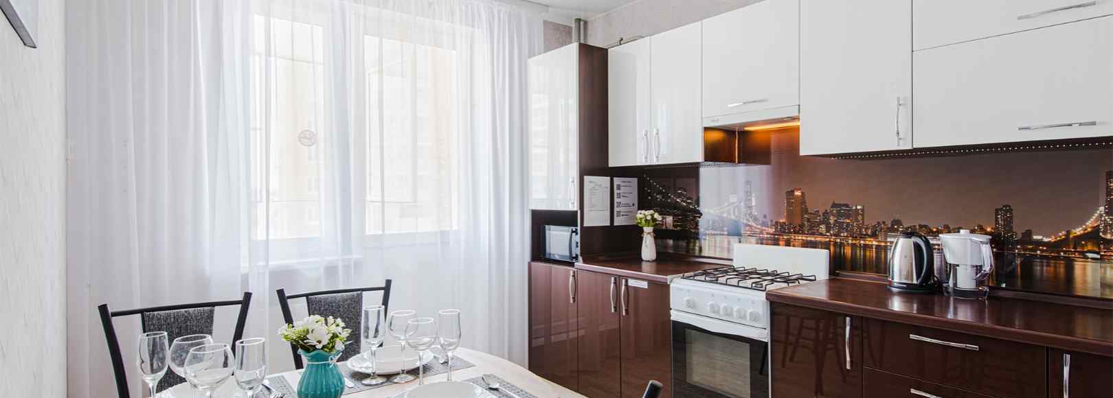 Фотография квартиры Просторная 1-к квартира недалеко от залива от RentAp