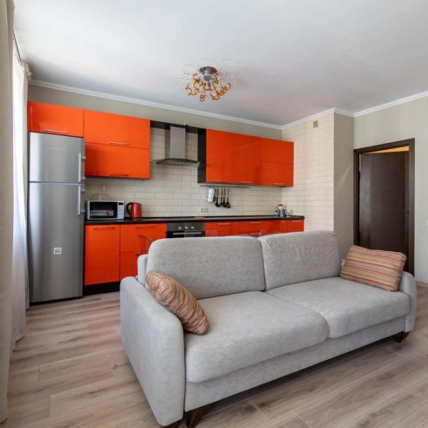 Фотографии квартиры 
            RusHouse (РусХаус) на улице Алексея Козина 3А