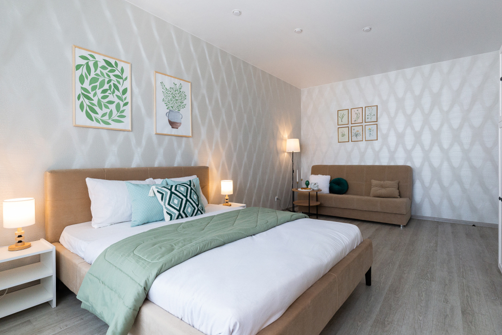 Фотография квартиры Квартира SleepNSK Просторная двухкомнатная около Аквапарка