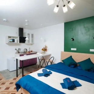 Фотография квартиры Апартаменты Студия Классическая С Современным Ремонтом на Курчатова