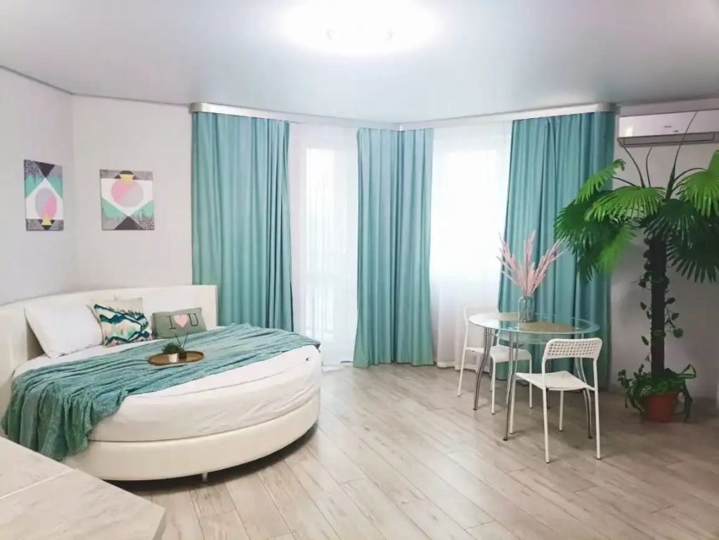 Фотография квартиры Квартира Видовая с Круглой Кроватью