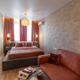 Фотография квартиры Апартаменты с просторной открытой терассой в Южном районе Новороссийска от LetoApart