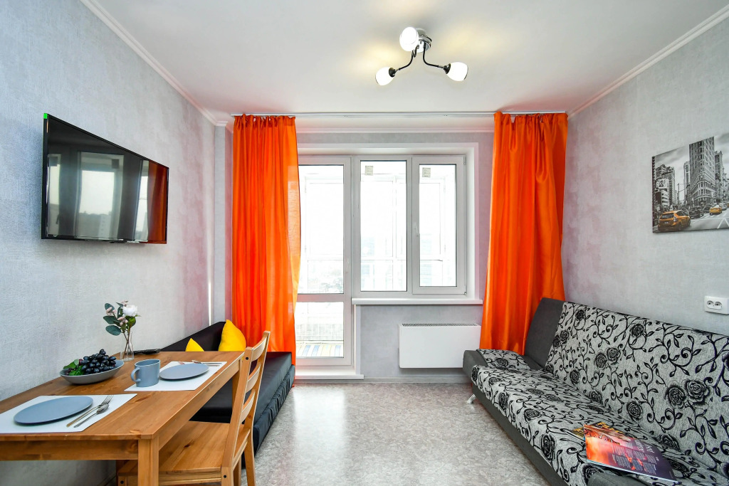 Фотография квартиры Квартира Просторная студия с красивым новым ремонтом