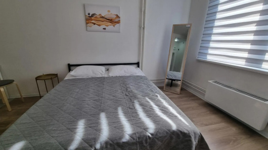 Фотографии квартиры 
            Апартаменты в Полимерном переулке 11