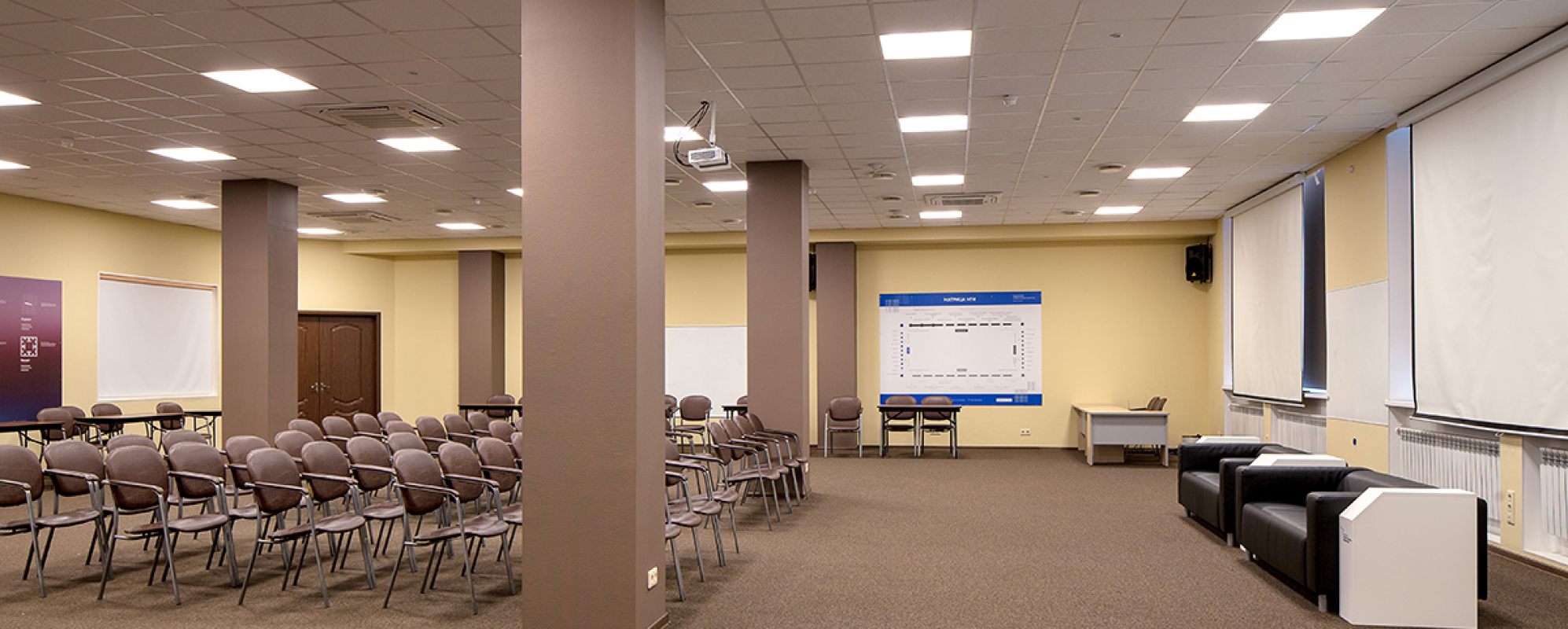 Фотографии конференц-зала Конгресс-центр ЛЕНПОЛИГРАФМАШ Зал Микеланджело