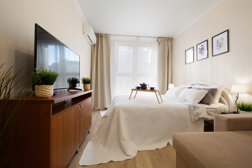 Фотография квартиры Апартаменты DoMino — Стильная Однокомнатная с Приятной Атмосферой