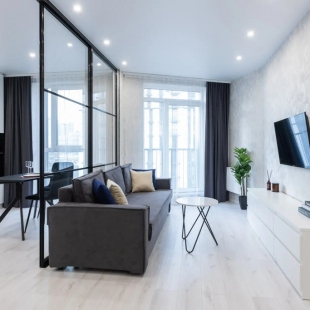 Фотография квартиры Апартаменты Black & White в Элитном Закрытом ЖК Комфорт Парк