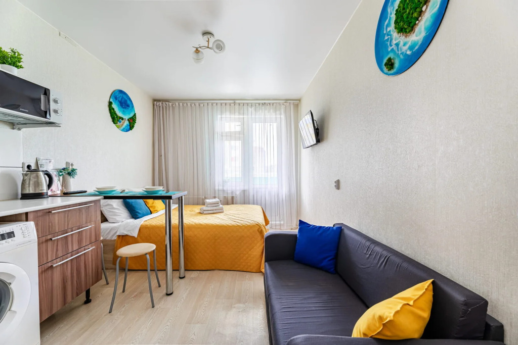 Фотография квартиры Квартира студия стильная ChistoFamily в сердце Зеленодольска