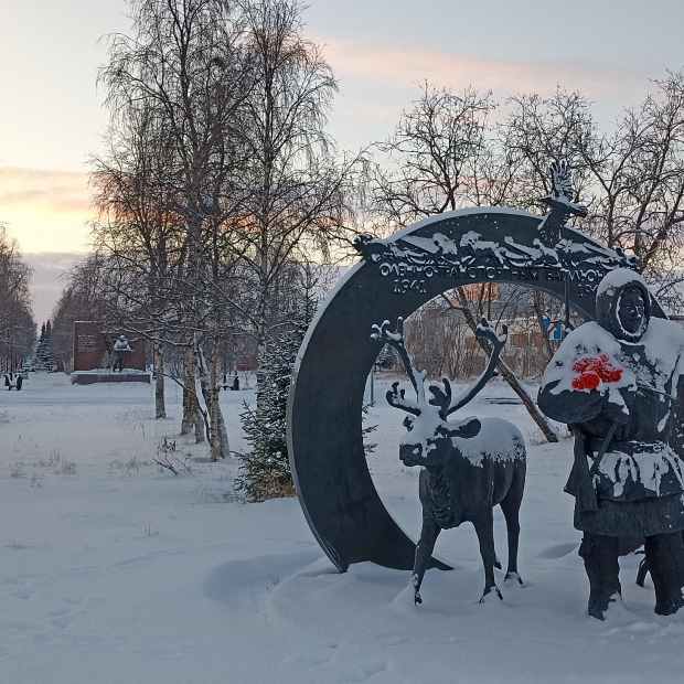 Фотография Памятник Подвигу участников оленно-транспортных батальонов