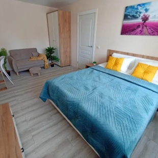 Фотография квартиры Апартаменты 1-комнатные сети «Все в гости» на ул.Кузнецова 97А на 3 этаже