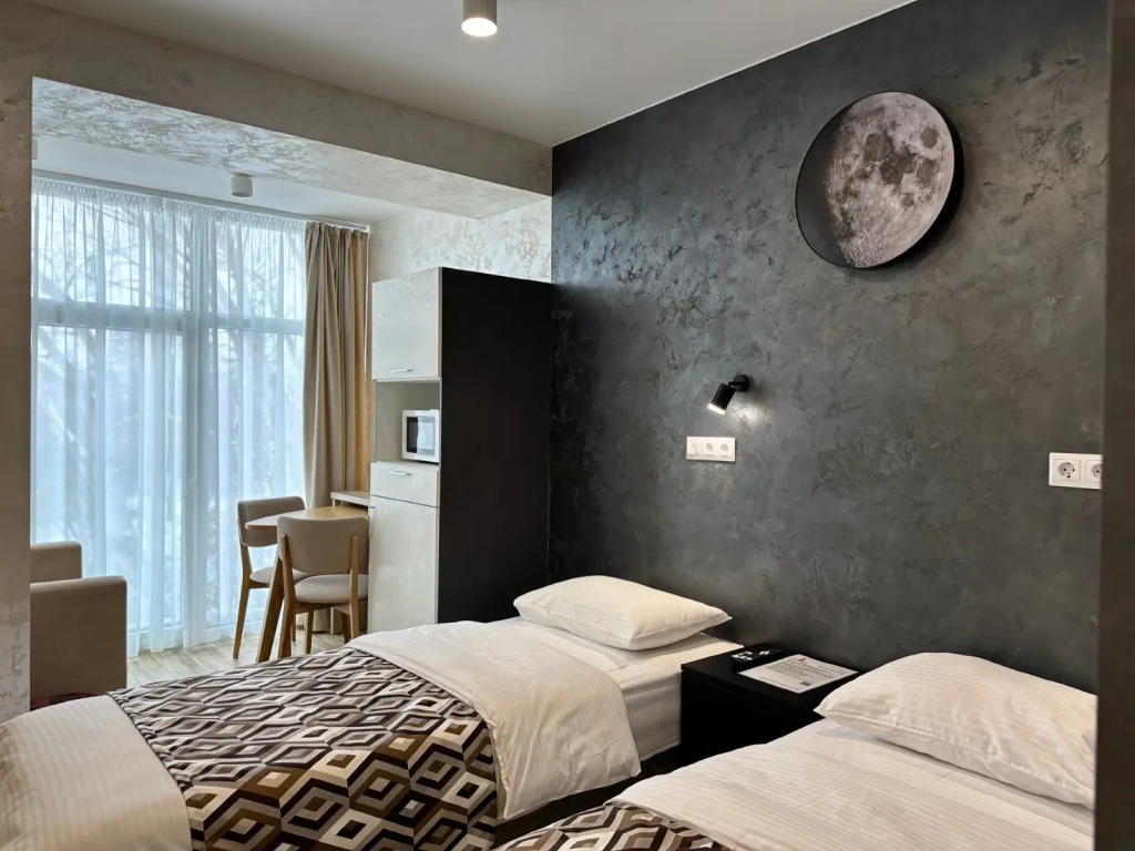 Фотография квартиры Апартаменты Каланча стандарт трёхместный с раздельными кроватями Луна