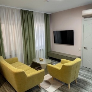 Фотография квартиры Апартаменты двухкомнатные люкс с одной спальней