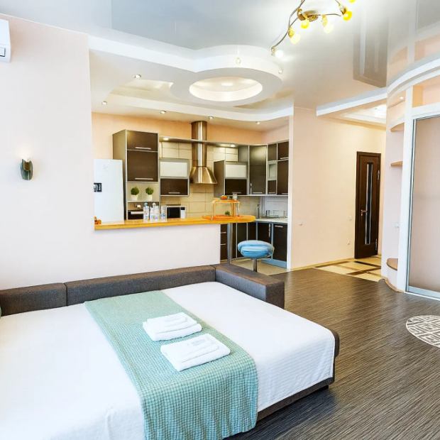 Фотографии квартиры 
            Квартира Стильная Студия 24/7 в Химках